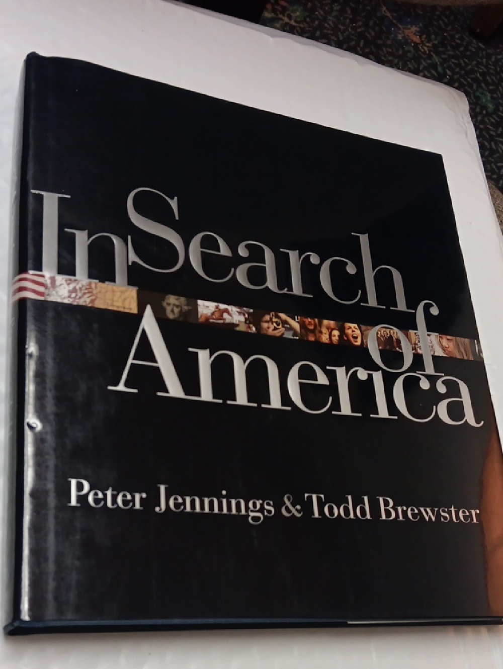 In Search of America Hardcover Photo Book - Black
